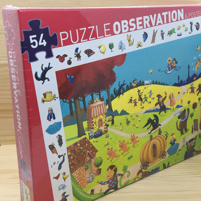 Puzzle Observación Cuentos 54 piezas