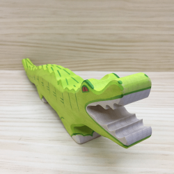 Cocodrilo de madera holztiger