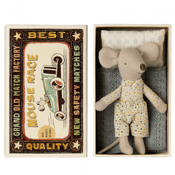 Maileg raton chico en caja de cerillas