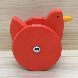 Tentetieso Wobbling bird rojo bajo