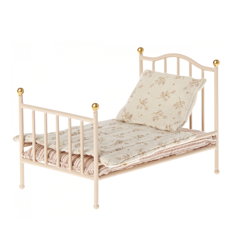 Cama Vintage rosa para tus ratones Maileg