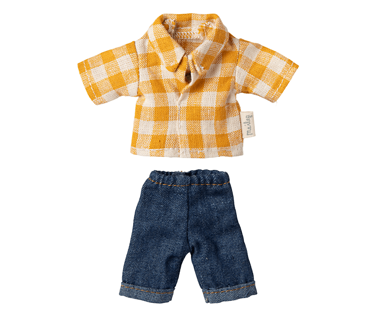 Camisa y pantalón vaquero Papá Ratón Maileg