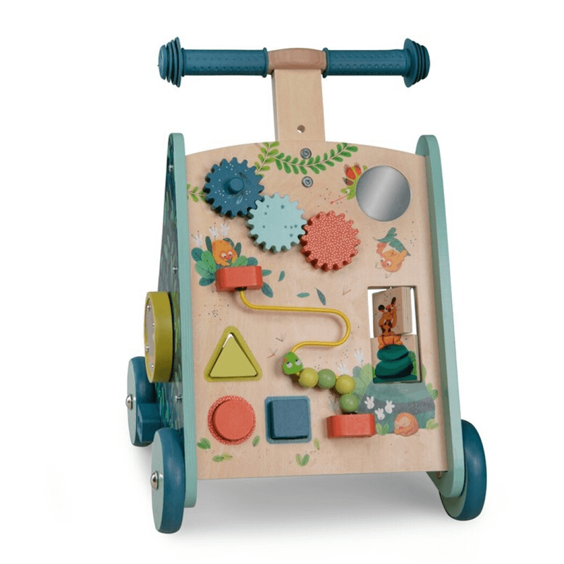 Carrito Andador de actividades Jungla Moulin Roty