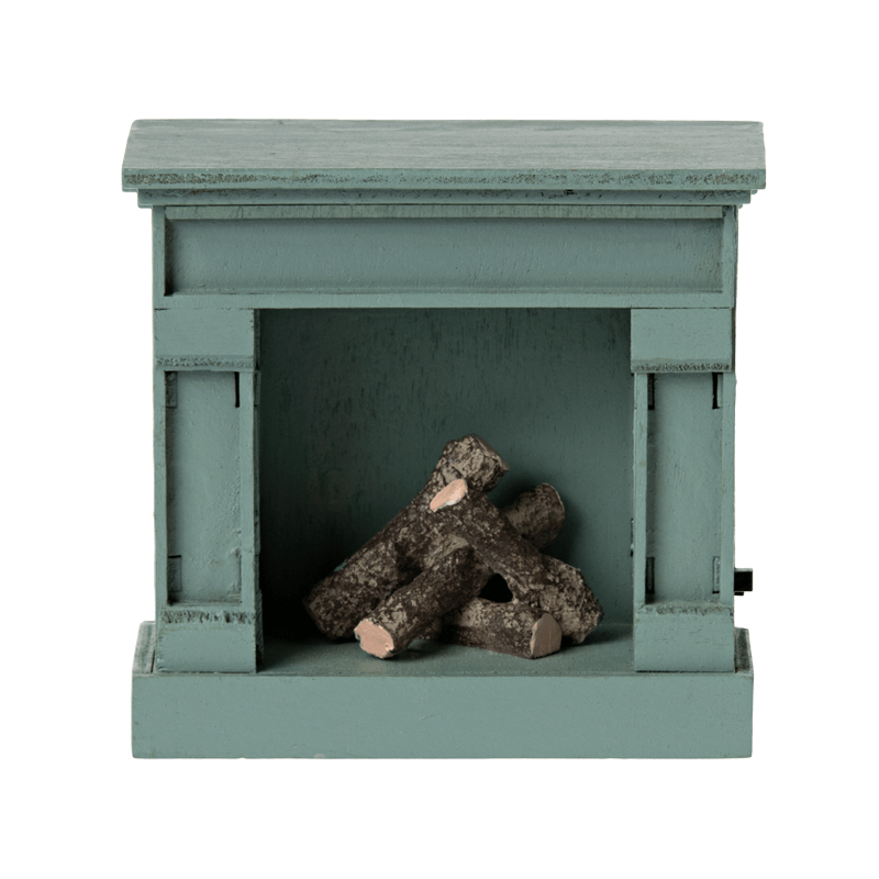 Chimenea azul vintage Ratones Maileg