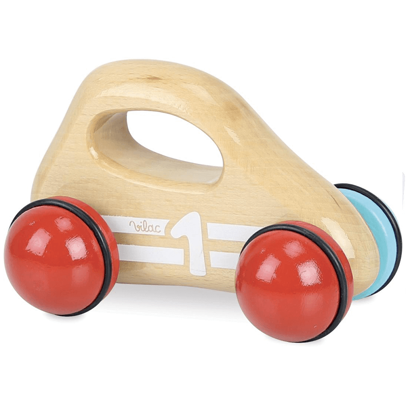 Coche de madera natural juguete Vilac