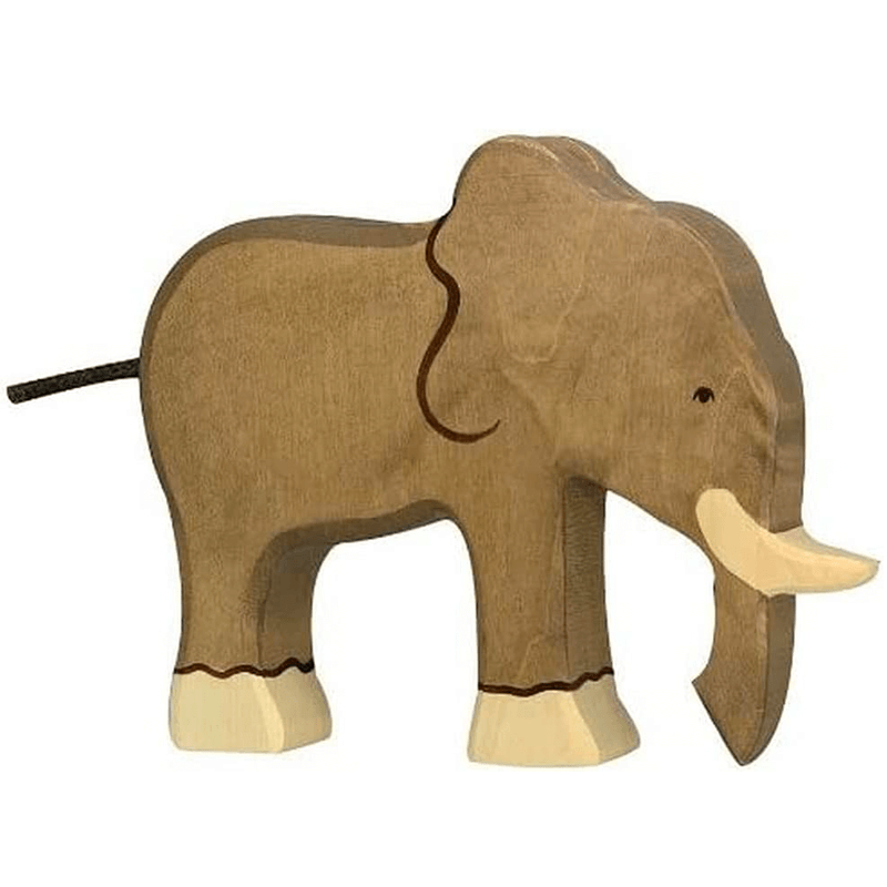 Elefante de madera Holztiger