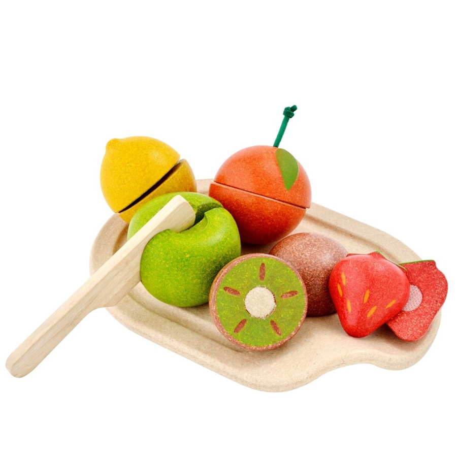Frutas para cortar juguete PlanToys