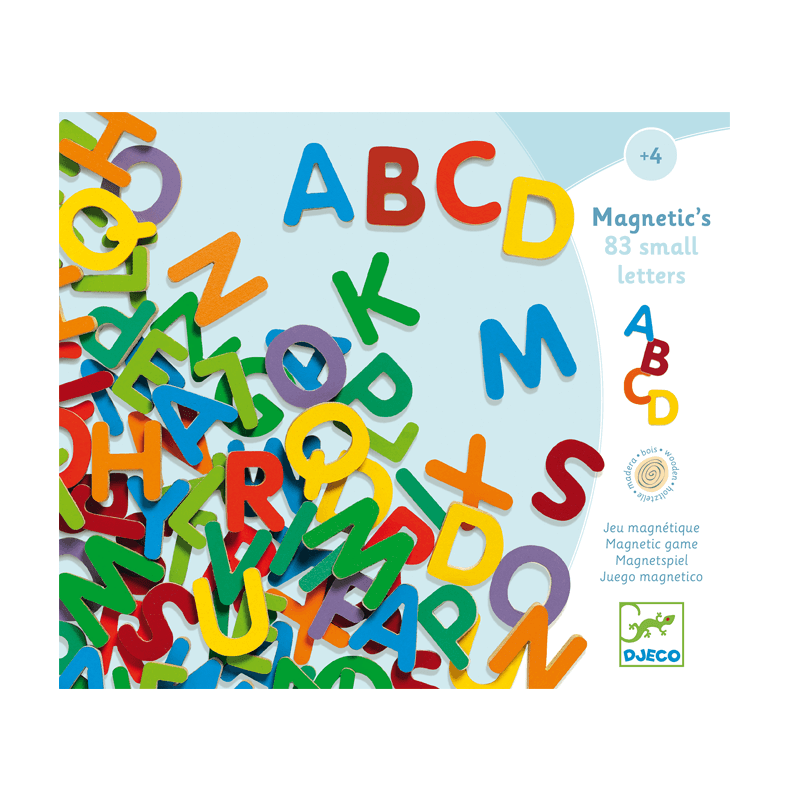 Letras Mayúsculas magnéticas Djeco