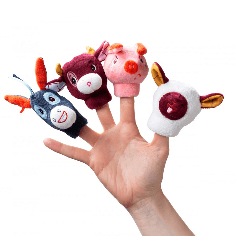Marionetas de Dedo Animales de la Granja Lilliputiens