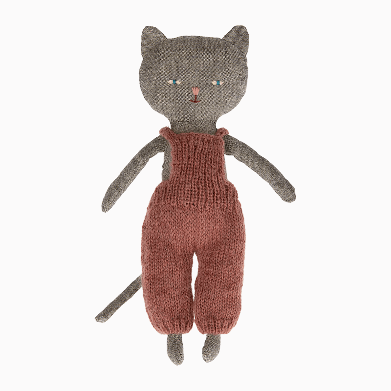 Muñeco Gato gris Maileg