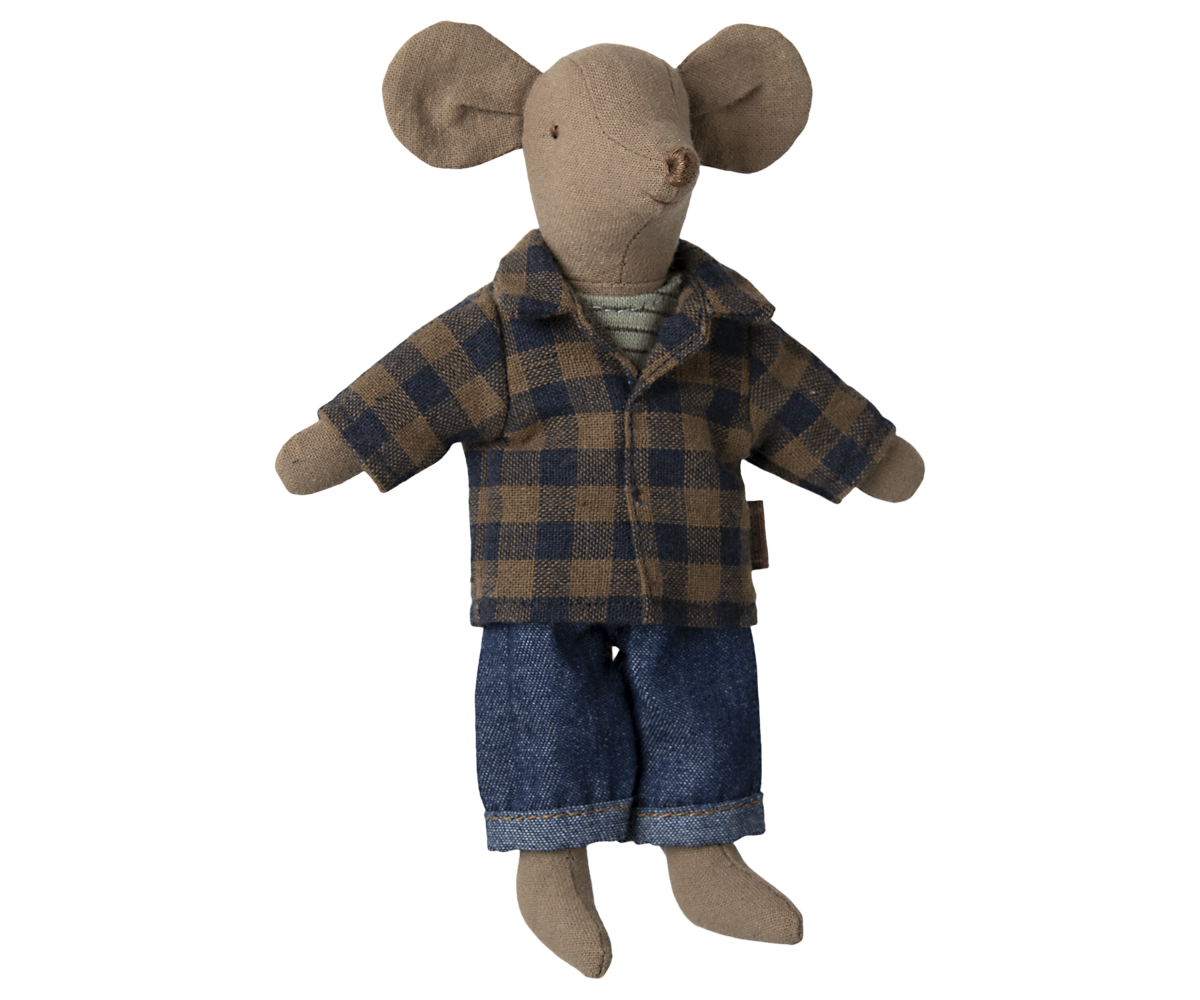 Papá raton marrón claro Maileg