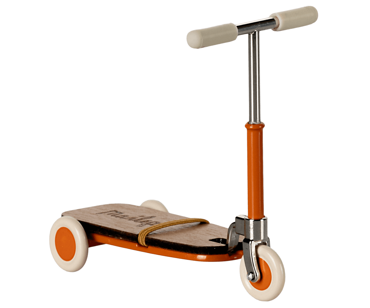 Patinete naranja para Ratones Maileg