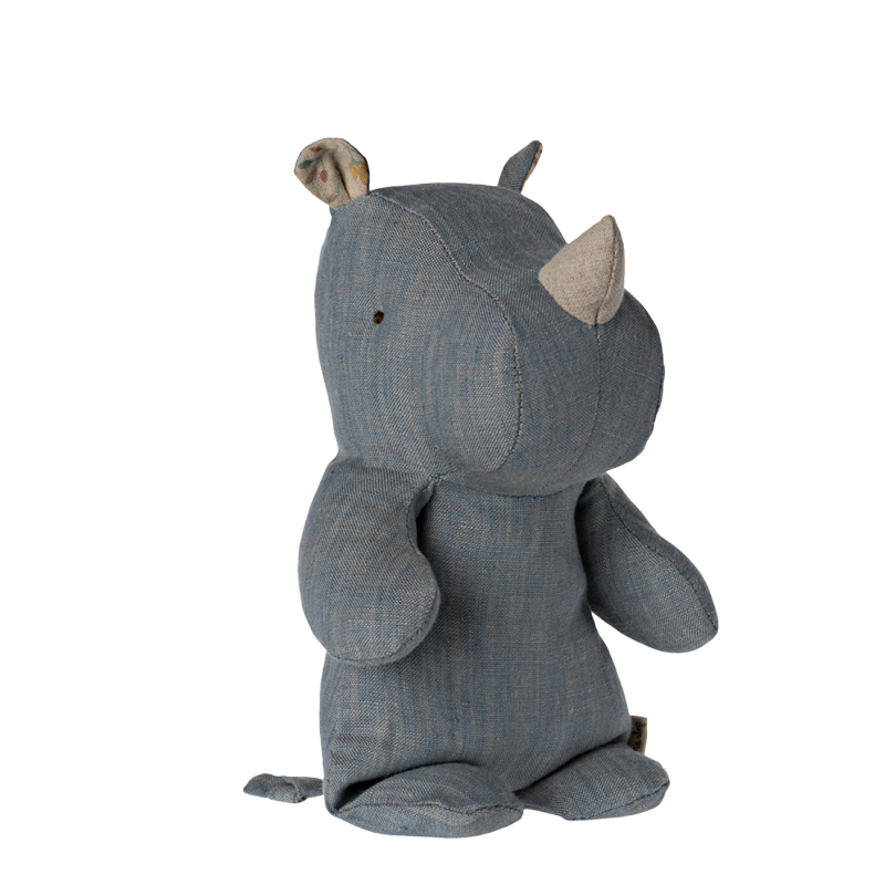 Peluche Rinoceronte Maileg pequeño Azul Arena