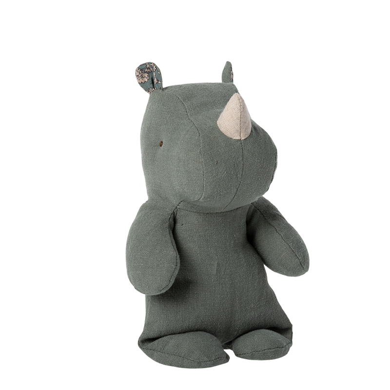 Peluche Rinoceronte Maileg pequeño Verde Pino