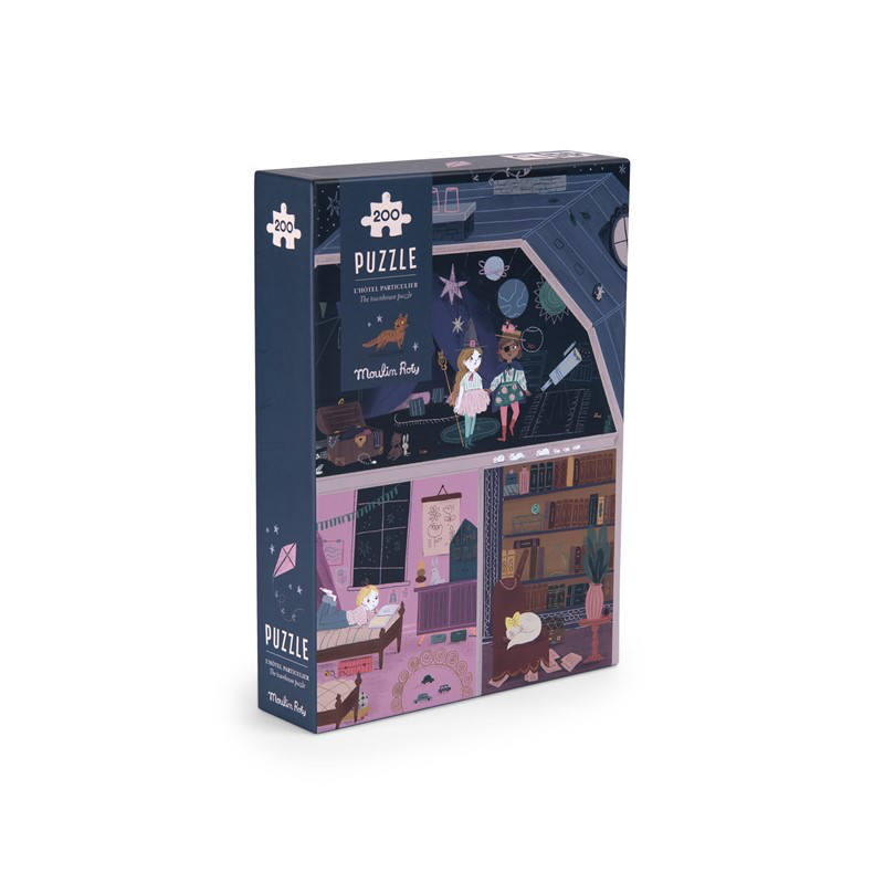 Puzzle 200 piezas Hotel Parisinas Moulin Roty