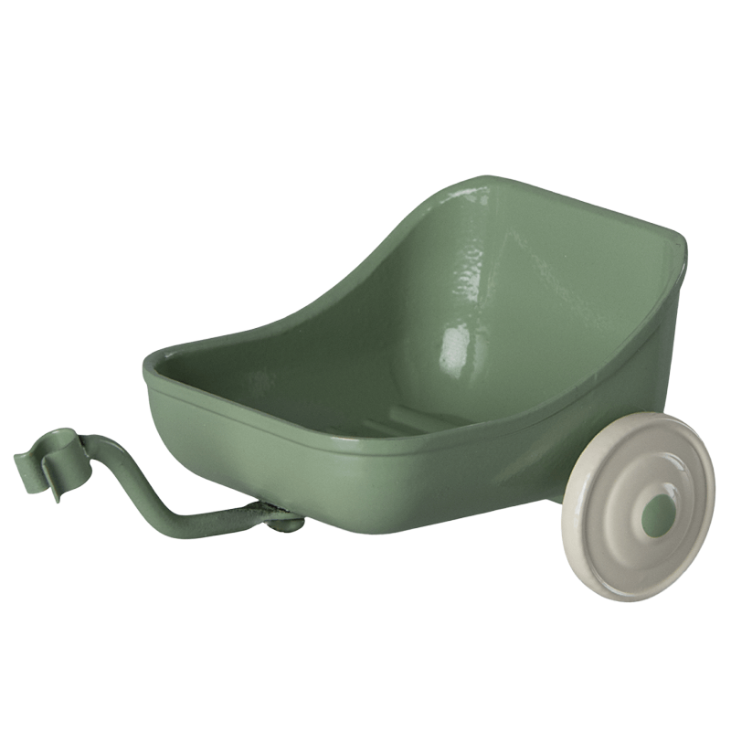 Remolque para triciclo verde ratones Maileg