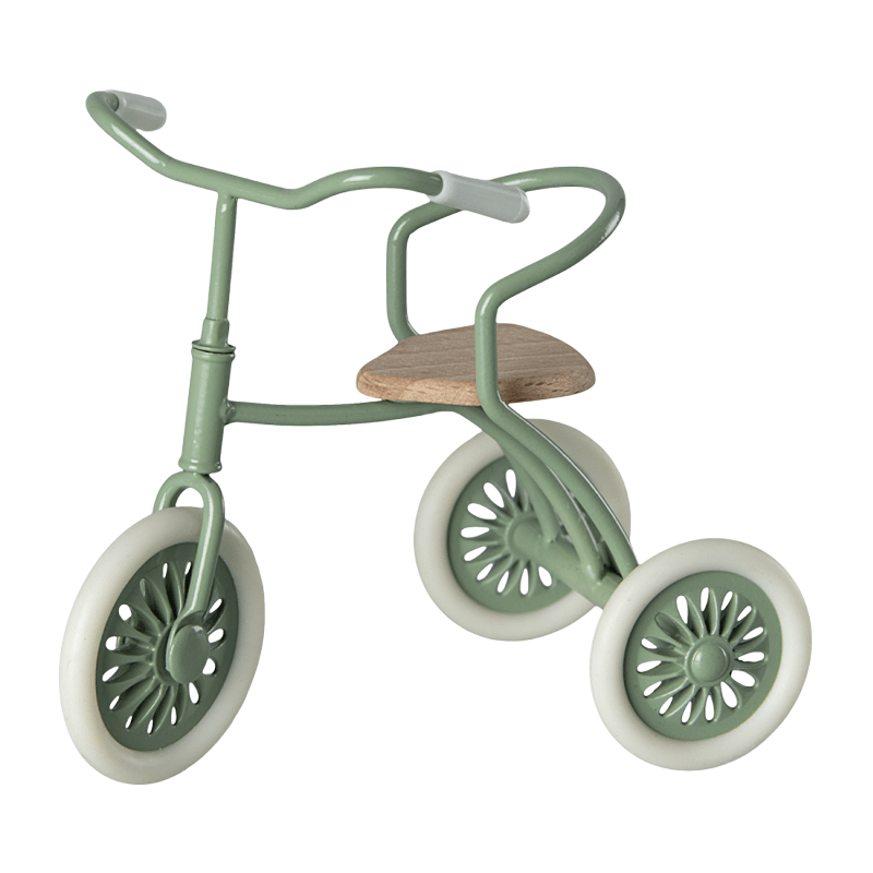 Triciclo verde para ratones Maileg
