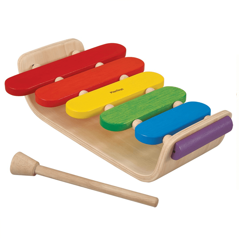 Xilófono Juguete de madera ovalado PlanToys